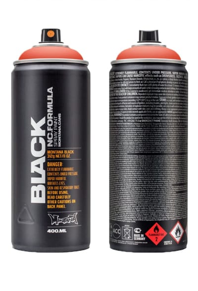 Montana BLACK IN3000 Infra Red spuitbus 400ml