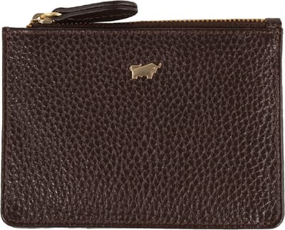 Braun Büffel Leren Portemonnee Sleutelgeval Asti Mini Wallet 4CS Choco Bruine