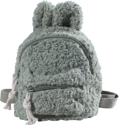 DW4Trading Knuffelzachte Rugzak Groen - Kinderrugzak 27x23x10 cm