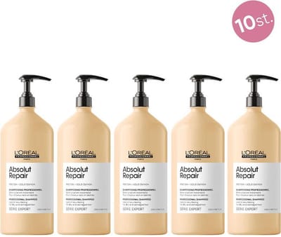 10X L'Oréal Serie Expert Absolut Repair Gold Shampoo 1500ml