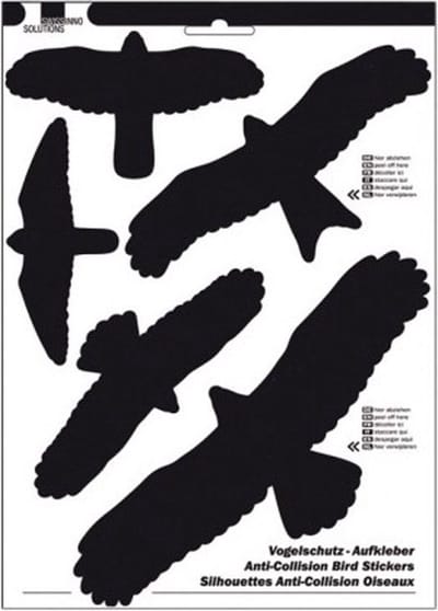 Swissinno Birdprotection Raamsticker Functies Afschrikking 5 stuk(s)