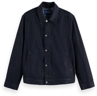 Scotch & Soda Trucker Jacket With Western Details