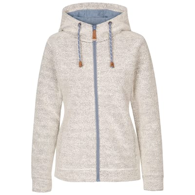 Trespass dameshoodie / sweatshirt Ronee - Casual dameshoodie in gebroken wit