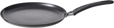 Pannenkoekenpan - Crêpepan Koekenpan - Ontbijt Bakken - Antiaanbaklaag - 25 cm - Zwart