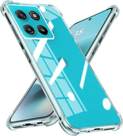 CaseBoutique TPU Case hoesje geschikt voor Motorola Moto G67 - Effen Transparant - TPU (Zacht)