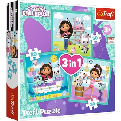 Trefl Gabby's Poppenhuis Legpuzzel - 50 stukjes - Vanaf 3 jaar