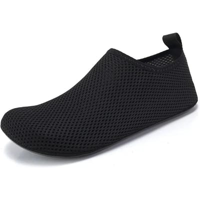 NIEUW Unisex Barefoot Schoenen Heren Outdoor Strand Watersporten Upstream Aqua Schoenen Dames Gym Sport Hardlopen Fitness Sneakers Maat 35-47 43 black