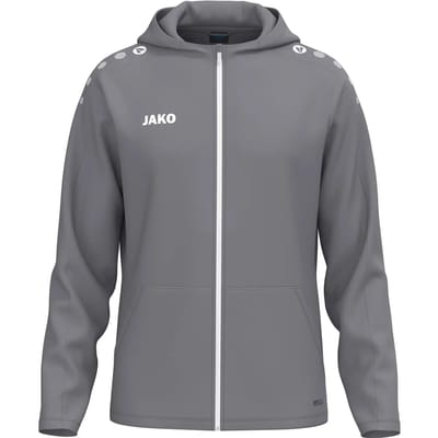 Jako One Jas Met Kap Heren - Grijs | Maat: L