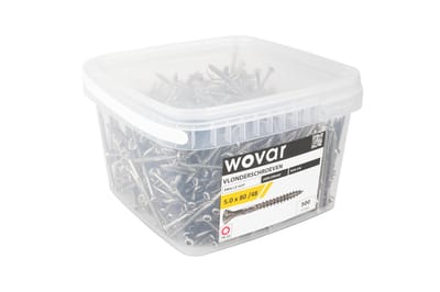 Voordeelemmer Vlonderschroeven RVS 410 5.0 x 80 mm Torx 25 Deeldraad | 500 stuks