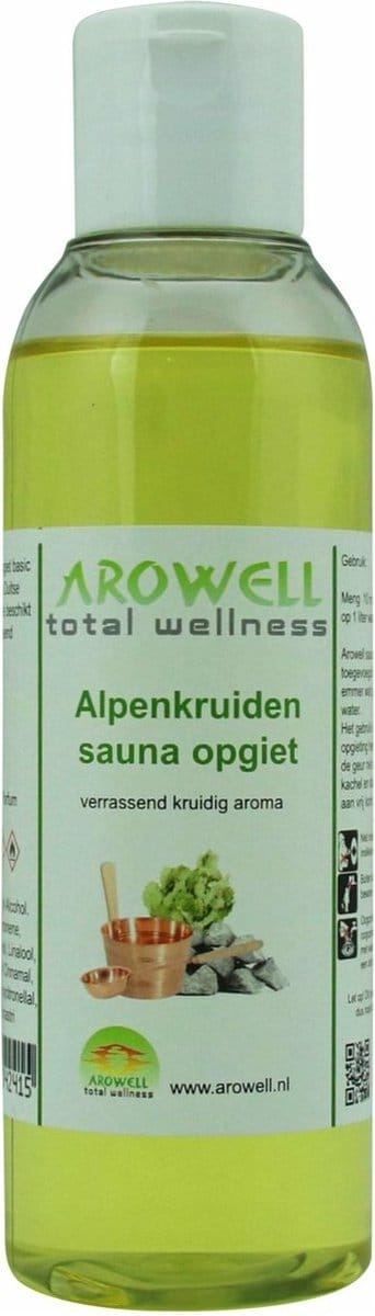 Arowell - Alpenkruiden sauna opgiet saunageur opgietconcentraat - 150 ml