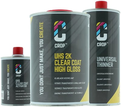 CROP 2K Blanke Lak - ACTIESET 2,5 liter
