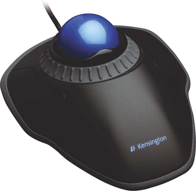 Kensington Orbit™ Bedrade Trackball/Muis met Scrollring - Zwart