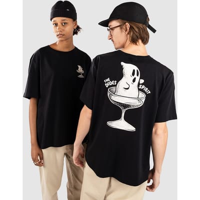 The Dudes Spirit T-Shirt zwart