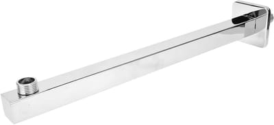 JHUBERS- Douchekopverlengingsarm 40 cm - Roestvrijstalen Douchearmverlenger - Wandgemonteerde Regendouchestang - Verstelbare Douchekop - Perfecte Waterdruk - Ideaal voor Badkamer - Douchearm