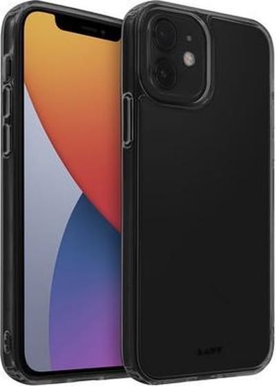 LAUT Crystal X iPhone 12 mini hoesje Zwart