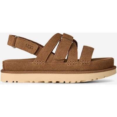 Sandalen met sleehak UGG Goldenstar Gleam Sandal Chestnut