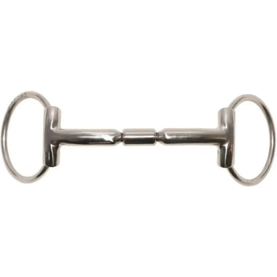 2 ringbit voor rechte paarden Metalab Elite