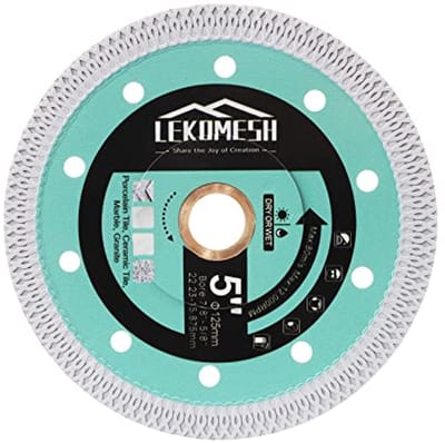 Keramisch Diamant Zaagblad 125 mm - Extra Fijn Snijden Voor Tegels, Porselein, Marmer, Graniet en Kunststeen