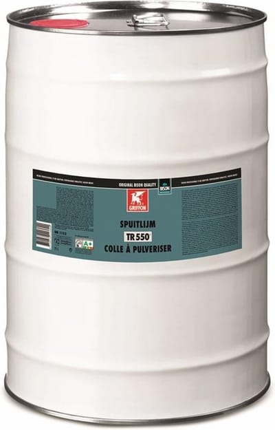Bison Spuitlijm Tr550 Transparant 25L