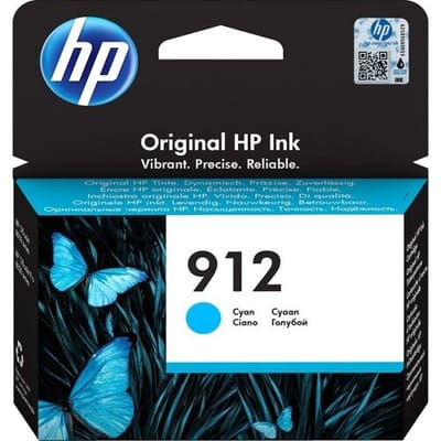 HP Inktcartridge 912 (3YL77AE) Cyaan