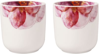 Becher Rose Garden 290 ml Set van 2