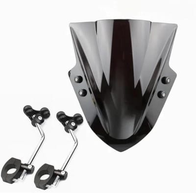 Motor Windscherm - Verlengstuk Motor - Comfortabel Rijden - Windproof Bescherming - Universele Pasvorm - Kleur 1