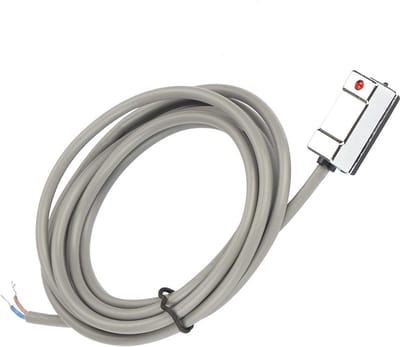 Magnetische Sensor - Reed Schakelaar - Positie Detectie - LED Indicator - 5-240V - Zwart
