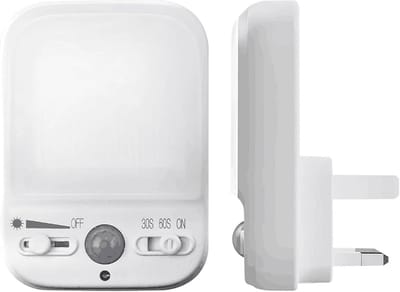 Plug-in Nachtlampje met PIR Bewegingssensor voor Hal en Woonruimtes
