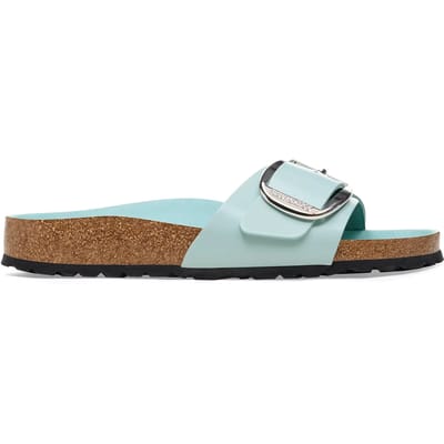 DamesSandalen Birkenstock Madrid Big Buckle Natural Leather Patent