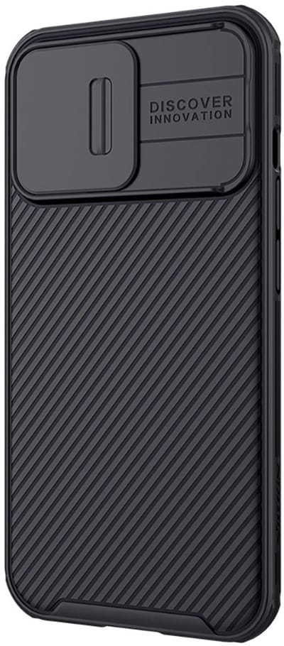 Telefoonhoesje geschikt voor Apple iPhone 13 Pro - CamShield Pro Armor Case - Back Cover - Zwart