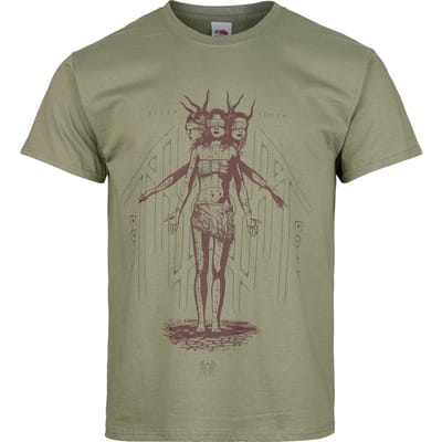 Sleep Token T-shirt - Overlay - XL tot 3XL - voor Mannen - groen