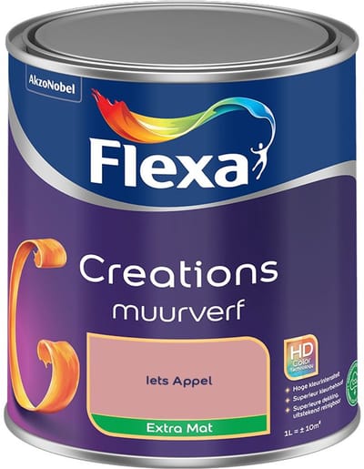 Flexa - Creations Muurverf Extra Mat - Iets Appel - Mengverf - 1 L