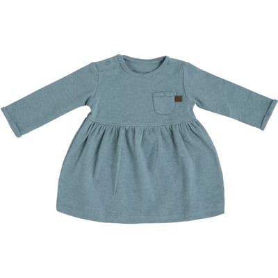Baby's Only Jersey jurkje Melange - Stonegreen - 50 - 100% ecologisch katoen - GOTS