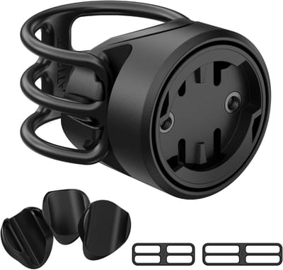Fiets Zadelpen Houder - Radar Bevestiging Achterlicht - Veilig Fietsen - Universele Zadelpen Compatibiliteit - 25.4-35.0 mm - Zwart