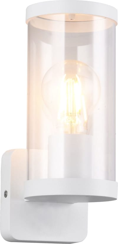 REALITY BONITO - Wandlamp - Wit mat - excl. 1x E27 4 W - Wandmontage - Buitenverlichting - IP44