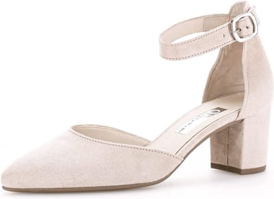 Elegante Dames Pumps met Blokhak en Gespsluiting