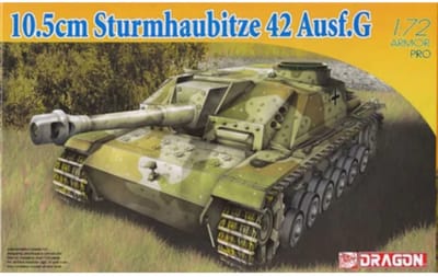Dragon Modelbouwpakket Militaire voertuigen - 7284 10,5cm Sturmhaubitze 42 Ausf. G met Neo Tracks Plastic - 1:72 - Modelbouw