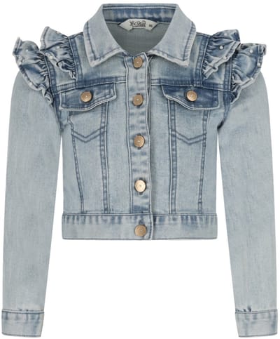 Le Chic spijkerjasje ALLY C511-5181 Light Denim - Maat 134/140