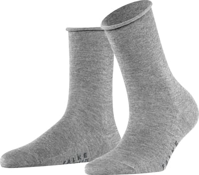 FALKE Active Breeze eenkleurig lyocell sokken dames grijs - maat 39-42