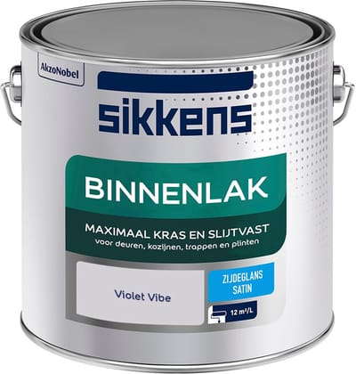 Sikkens - Binnenlak Zijdeglans - Violet Vibe - Mengverf - 2,5 L