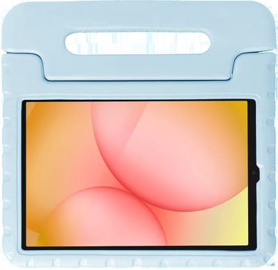 Hoesje - Geschikt voor Samsung Galaxy Tab A11 - Kinderhoes Shockproof Bumper - Kidsproof Case - Tablet Hoes - Kinder Hoes Cover - Sky