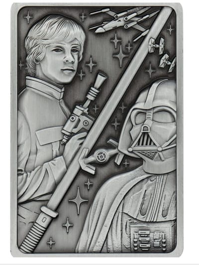 FaNaTtik Star Wars Ingot Luke and Vader Limited Edition Coins