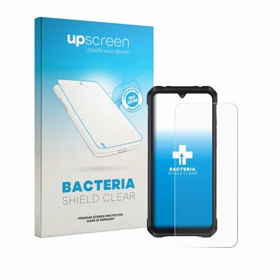 upscreen - Screenprotector voor Cubot King Kong Power 5 - Folie Beschermfolie transparant antibacterieel