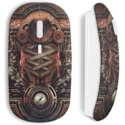 Souris sans fil horror machine art