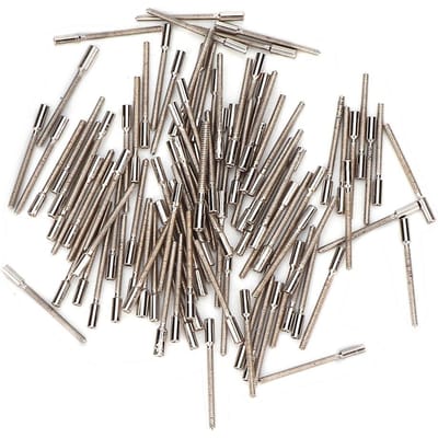 Zakhorloge Verlengstang Staaf Polshorloge Opwindstift Verlengstuk 0,7 mm gray
