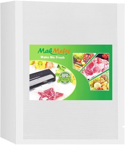 Dailygoods- Vacuümzakken 25X33cm - Voedingskwaliteit - BPA-vrij - Lekpreventie - Noppenstructuur - Professionele kwaliteit - Voedselzakken