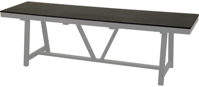Shuffleboard afdekplaat essenhout 9ft zwart