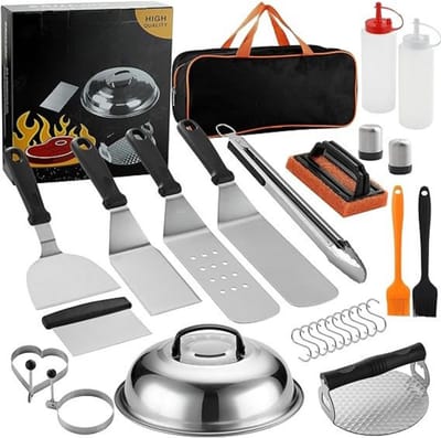 Lexium barbecue accessoires - barbecue tang - barbecue gereedschap - barbecue set