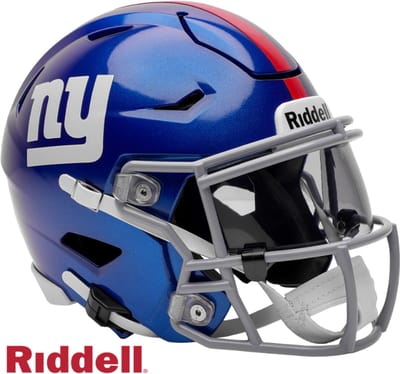 Riddell Speedflex Midi NFL Replica Helmet Mid-Size New York Giants voor Sport Fanzone