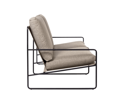 Ferm Living Desert Bank 2-zitsbank Dolce - zwart